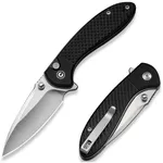 Нож походный Civivi C24031-1 Faeger, G10 negru, Button Lock