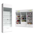 Тумба Indart Vitrina 12 (80x30x230)