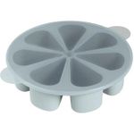 Container alimentare Premaman PRFAFX-CCC-UNQ Recipient din silicon pentru hrana cu capac Verde, 7x100ml