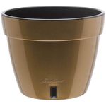 Цветочный горшок Santino Asti (12.0L, Auriu/Negru)