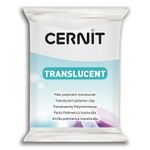 Полимерная глина CERNIT Translucent 56г, белый №005