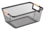 Короб для хранения Bisk 08565 UMBRA, organaizer mare, mat negru