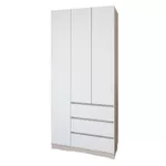 Шкаф Smartex (15862) N15 100cm St.Deschis+Alb