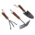 Грабли ProGarden 26854 Инструмент садовый, 3 вида, деревянная ручка