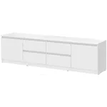 Тумба напольная для TV MebelStar NEO 4S2D 200x43x53 White (MBS-1260)