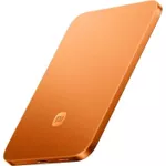Аккумулятор внешний USB (Powerbank) Xiaomi UltraThin Magnetic 5000 15W Orange
