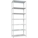 Cтеллаж складской УХЛ-МАШ СК 2,5/1000х600.7 Стеллаж средней нагрузки 120кг (2500х1000х600мм) (7 полок)