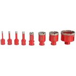 Set de tubulare, bite, duze MAR-POL M22594 carote diamantate 6-68mm Rapid Long-Life