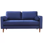Canapea Trendy Roma Albastru Marin, 90x70x175cm (2 locuri)