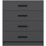 Комод Trendy Kale TV-Antracit, 90x100x47cm (GTR003940)
