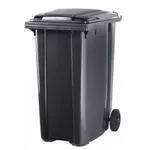 Урна для мусора Uniplast 37209 Cos pentru transportarea deseurilor 360L pe roti (negru) HE