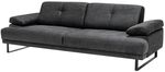 Диван Trendy Mustang Antracit 99x83x239cm, extensibila (3 locuri)