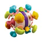 Игрушка-прорезыватель BabyOno 1585 Dispozitiv de dentitie la atingere STAR BALL