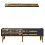Тумба напольная для TV Trendy Valensiya 140, Nuc, Antracit