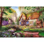 Puzzle Trefl R25K /27 (10804) 1000 Tea Time: A lovely cabin in the woods