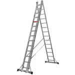 Лестница Cagsan TS205 трехсакционная, 3x9 ст, H=8.59m, макс.нагрузка150kg