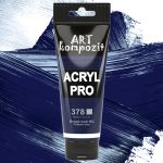 Краска акриловая Art Kompozit, (378) Голубая ФЦ 75 мл