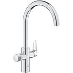 Смеситель для умывальника Grohe Смеситель Blue Pure Baucurve с фильтром для воды 30555000