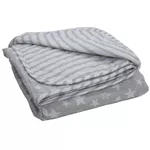 Домашний текстиль Dormeo Fusion Blanket Grey/White 140x200 (110085523)