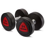 Ganteră ZIVA 12824 Zvo Urethane Tribell Studio Dumbbell 2.0kg (ZVO-PU10-1732-OR)