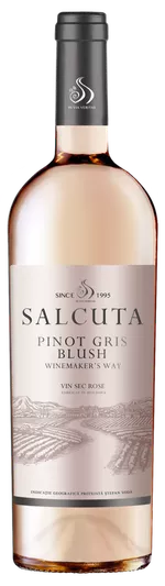 Vin Sălcuța WW Pinot Gris Blush, sec rose, 0.75 L