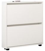 Полка для обуви Mobildor-Lux Leo Slim 50x16x86H cm White