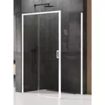 Душевая кабина New Trendy Prime White L Quadra100x80x200 Hinged D-0400A/D-0219B