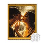 Картина по номерам Art Gallery GA79811 Mozaic cu diamante 40x50cm Sarut in lumina soarelui