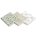 Accesoriu pentru înfășat Sensillo 0805 Набор пеленок 3шт Bamboo Elephant 70x80 (0414)
