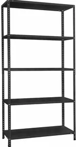 Raft de depozitare УХЛ-МАШ МС-Ч 1970x1000х400 Стеллаж модульный (5 полок) Чёрный