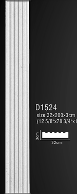 D1524 ( 32 x 3 x 200 cm.)