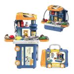 Bucătărie și veselă de jucărie Optmarket ДЕ05.414 Set bucatarie