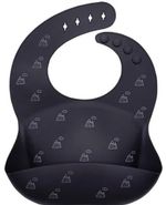 Bavețică Petite&Mars 706113 Baveta moale din silicon Sam Grey Hills