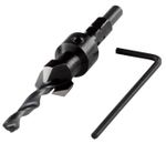 Сверло Wolfcraft 2545000 Burghiu cu zencuitor, pentru gaurire preliminara 12mm