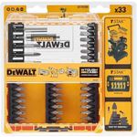 Набор головок, бит, насадок DeWalt DT70709 Set capete de insurubat 33pc.