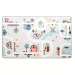 Covoraș de joacă Premaman PEVHAQ-CCC-UNQ Covoras de joaca reversibil Ferma, 90x150 cm