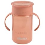 Cană cu pai Beaba B913571 Cana de invatare 340 ml Pink