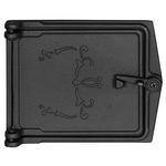 Аксессуар для камина ArtFlame Usa fonta p/u soba P 102, 140х176х70mm, Negru