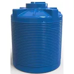 Duș de vară Uniplast 37090/1 Rezervor apa 1000L vertical, oval (albastru) cu stut D.1/2