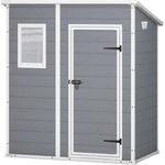 Садовый сарай Keter 56114 Casuta de gradina Manor Pent 6x4 183.5x111x200.5cm, gri