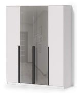 Dulap Fabrik Home Linia 1600 c зеркалами до пола, белый ясень