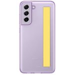 Husă pentru smartphone Samsung EF-XG990 Clear Strap Cover Lavender