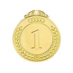 Медаль золотая за 1 место, d=5 см, универсальная (8086)
