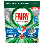 Detergent mașina de spălat vase Fairy 6300 Platinum Blue 36 cap