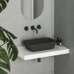 Раковина Ravak UNI 500 R Slim 500x310x125mm Black matt XJX0D150000