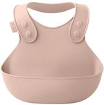 Слюнявчики BIBS 4000244 Bavetica pentru diversificare si hranire, Blush
