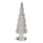 Decor de Crăciun și Anul Nou Promstore 54287 Suvenir Brad 25cm, argintiu