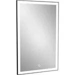 Oglindă baie Dubiel Vitrum LOGAN Black 75x120 LED touch