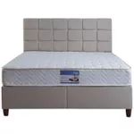 Кровать oskar 180×200 Side Krem (без матраса) В116/Ш+3/Т+10см