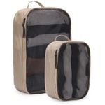 Geantă de voiaj THULE Husa Compression Packing Cube Set gentle beige (3205579)